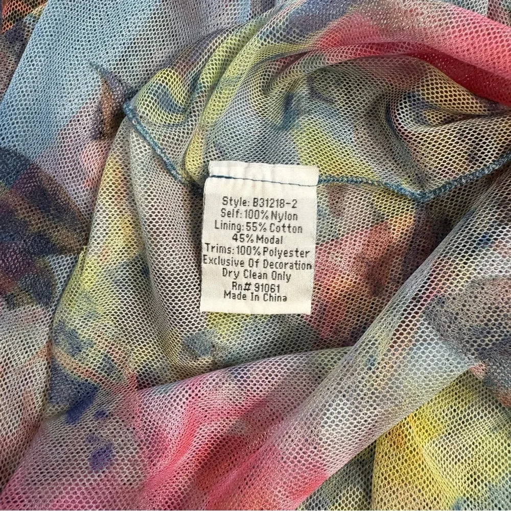 Johnny Was Multicolor Floral Maxi Dress - Picture 10 of 11